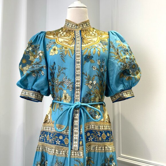 Alemais cassie tiered midi dress - Picture 6 of 12